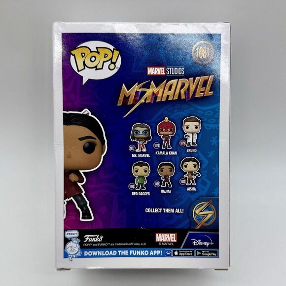 Funko Pop! Vinyl: Marvel - Najma No. 1081 New In Box See Notes - Picture 2 of 3